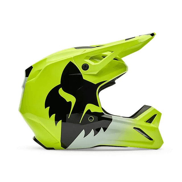 V1 SHIELD HELMET - FLUORESCENT YELLOW