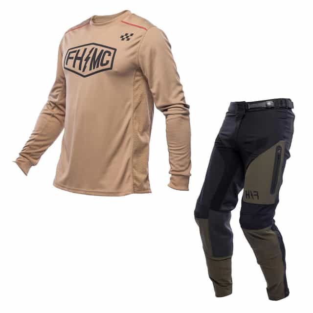 Sanguaro Bennet Kit Combo - Moss/Black Fasthouse motocross kit combo