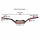 HANDLEBAR FATBAR MX/ENDURO 827 VILLOPOTO/STEWART/KTM 11-16 image 3