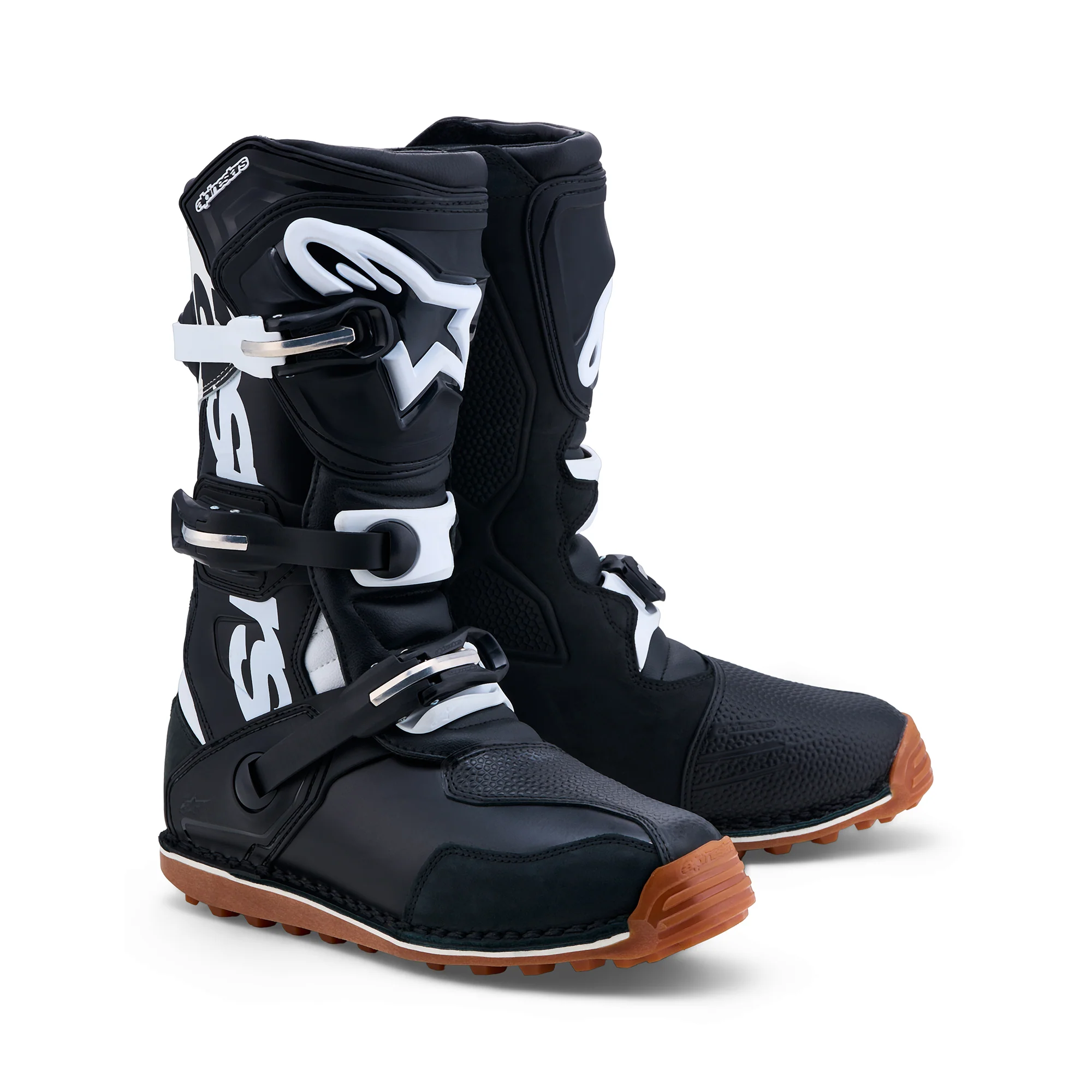 Alpinestars Tech T Boots - Black White Gum