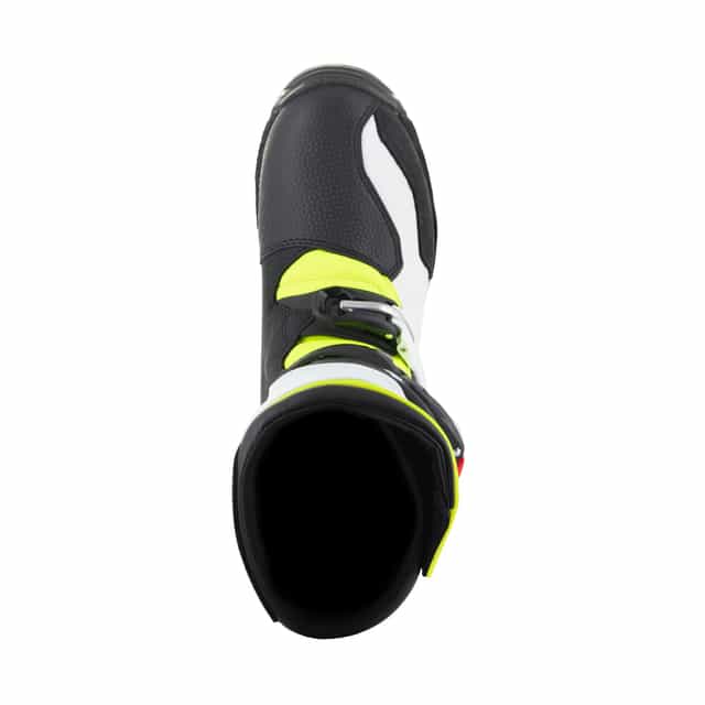 Alpinestars Tech T Motocross Boots - White/Red/Yellow/Fluorescent Black image 7