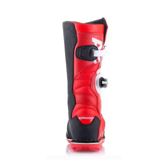 Alpinestars Tech T Motocross Boots - Bright Red/Black/White image 3