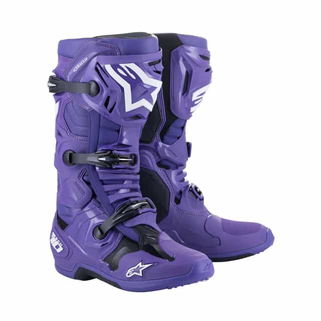 Alpinestars Tech 10 - Ultraviolet Black Boots Alpinestars motocross boots