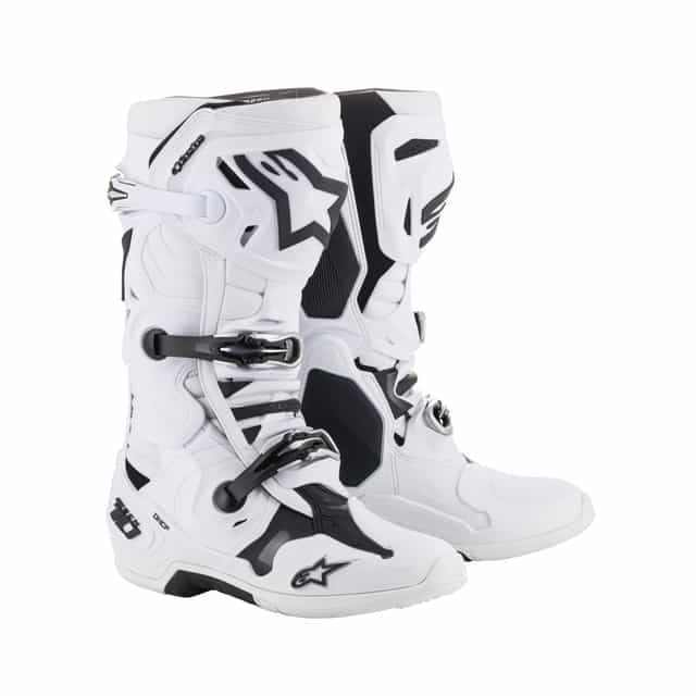 Alpinestars Tech 10 - White Boots Alpinestars motocross boots