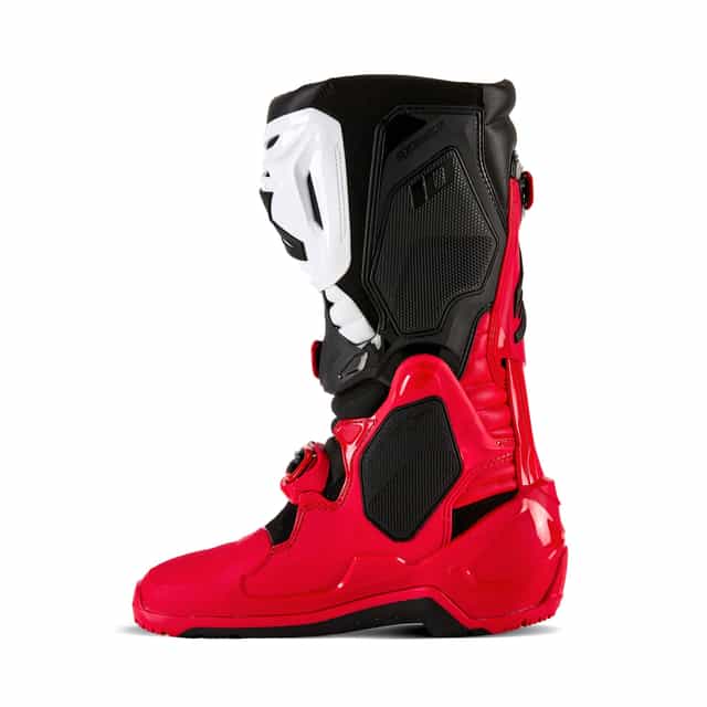 Alpinestars Tech 10 Enduro Motocross Boots - Bright Red/Black/White image 4
