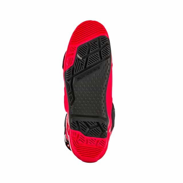Alpinestars Tech 10 Enduro Motocross Boots - Bright Red/Black/White image 7