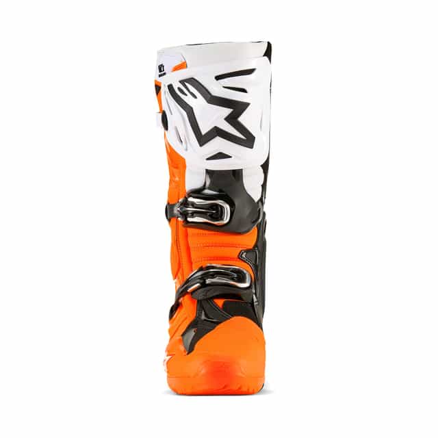 Alpinestars Tech 10 Enduro Motocross Boots - Orange/Fluorescent/Black/White image 5