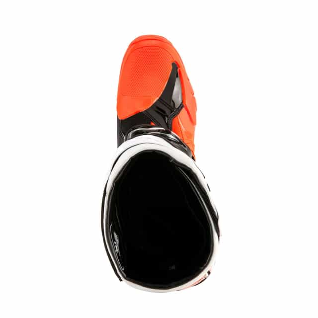 Alpinestars Tech 10 Enduro Motocross Boots - Orange/Fluorescent/Black/White image 6