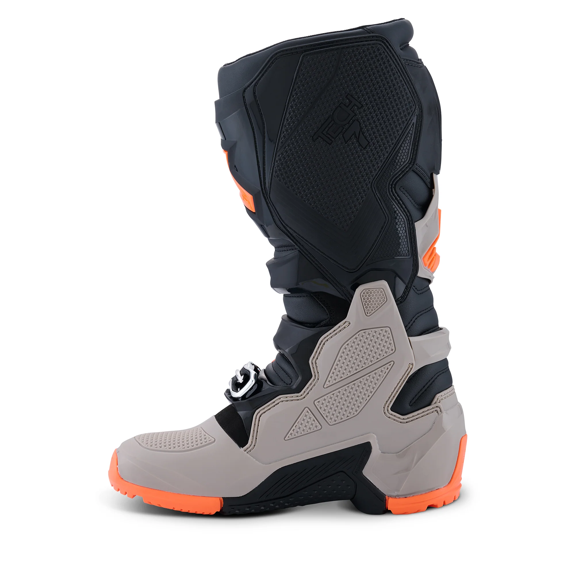 Alpinestars Tech 7 Enduro Boots - Black Warm Gray Orange Fluo - view 4