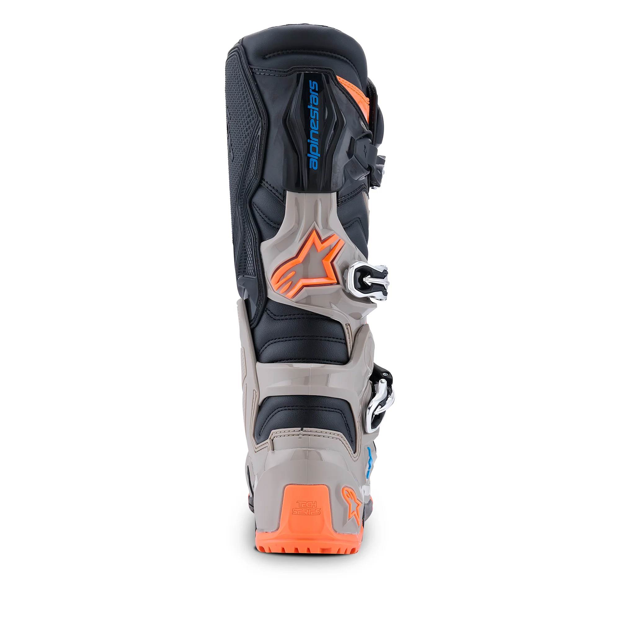 Alpinestars Tech 7 Enduro Boots - Black Warm Gray Orange Fluo - view 3