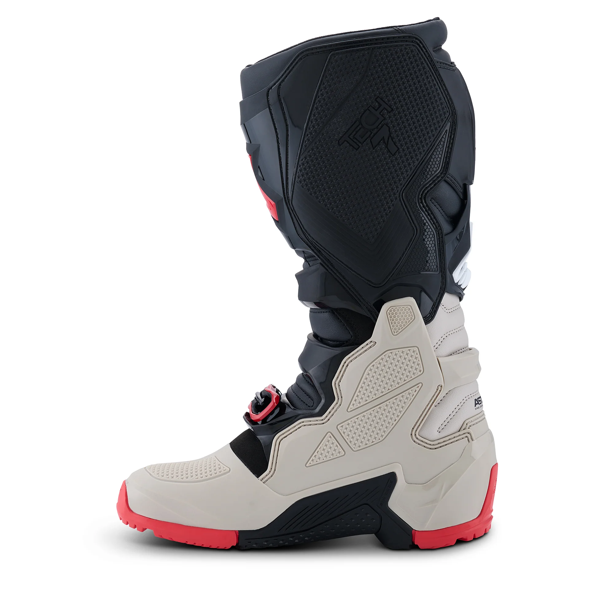 Alpinestars Tech 7 Enduro Boots - Black Light Gray Bright Red - view 4