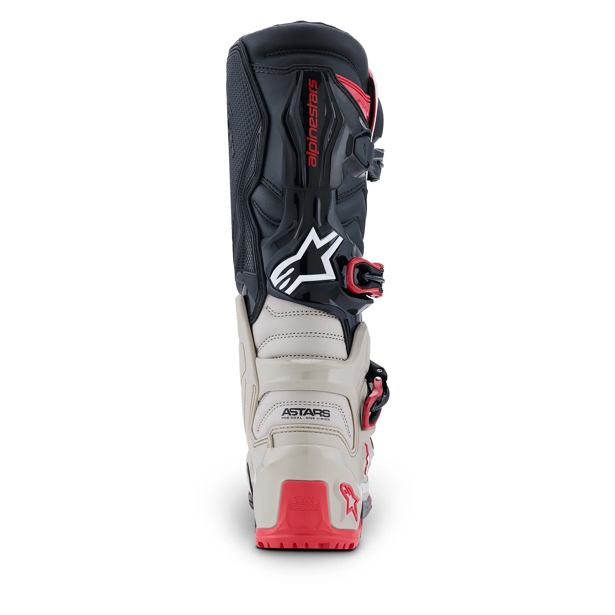 Alpinestars Tech 7 Enduro Boots - Black Light Gray Bright Red - view 3
