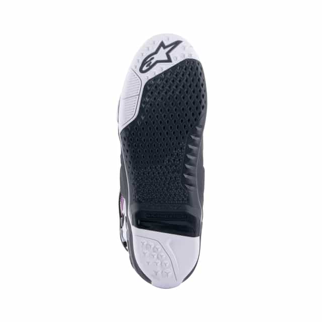 Alpinestars Tech 10 Supervented Motocross Boots - Black/Enamel Blue/Purple/White image 6