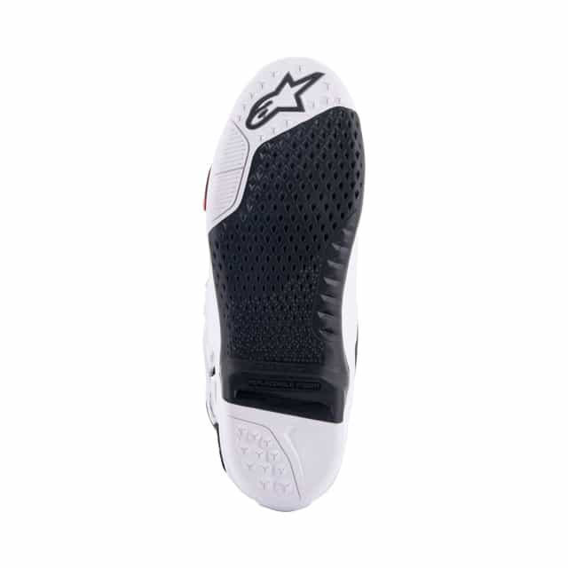 Alpinestars Tech 10 Supervented Motocross Boots - White/Bright Red image 6