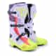 Alpinestars Tech 10 Supervented Boots - Purple Yellow Fluo Diva Pink