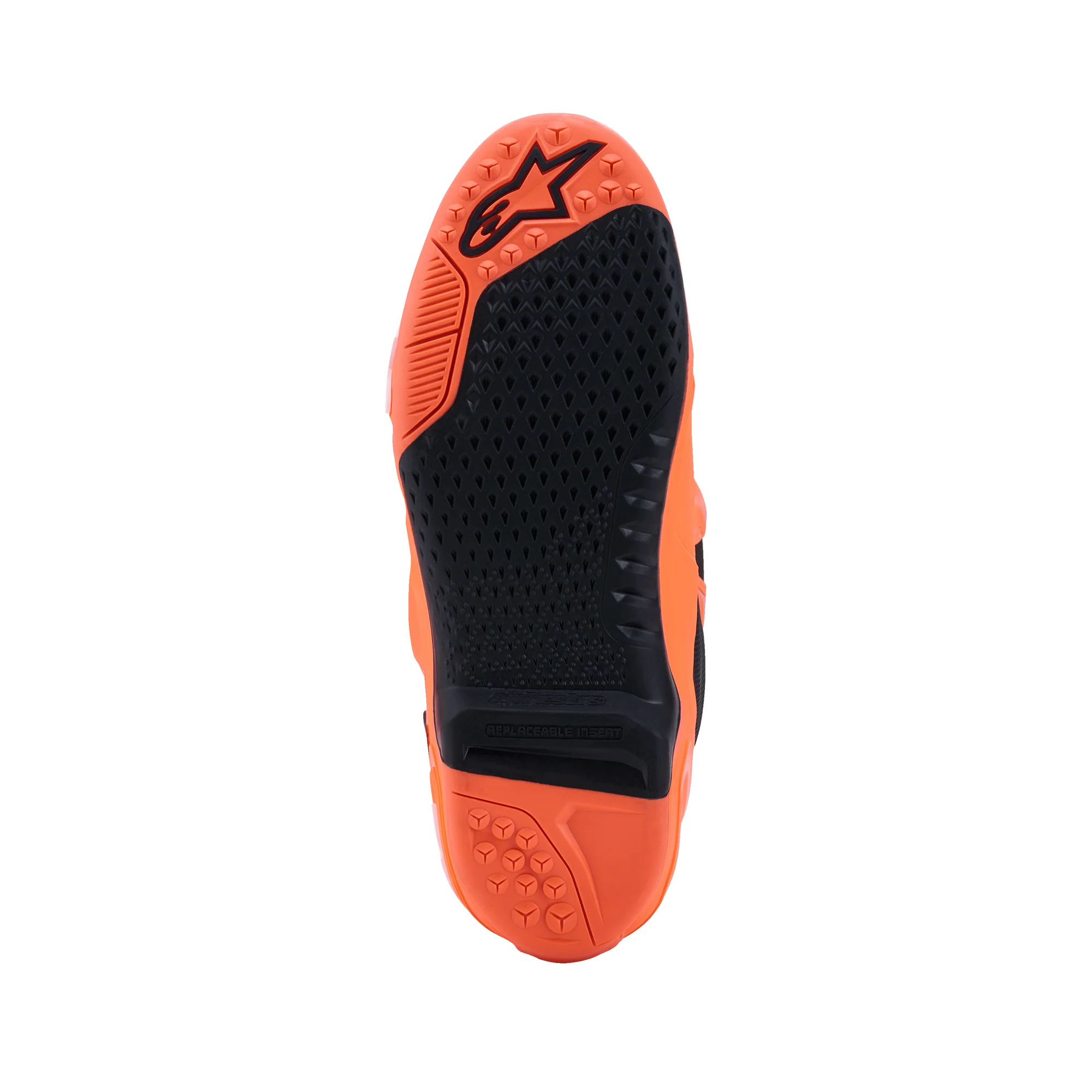 Alpinestars Tech 10 Supervented Boots - Orange Fluo Black White - view 7