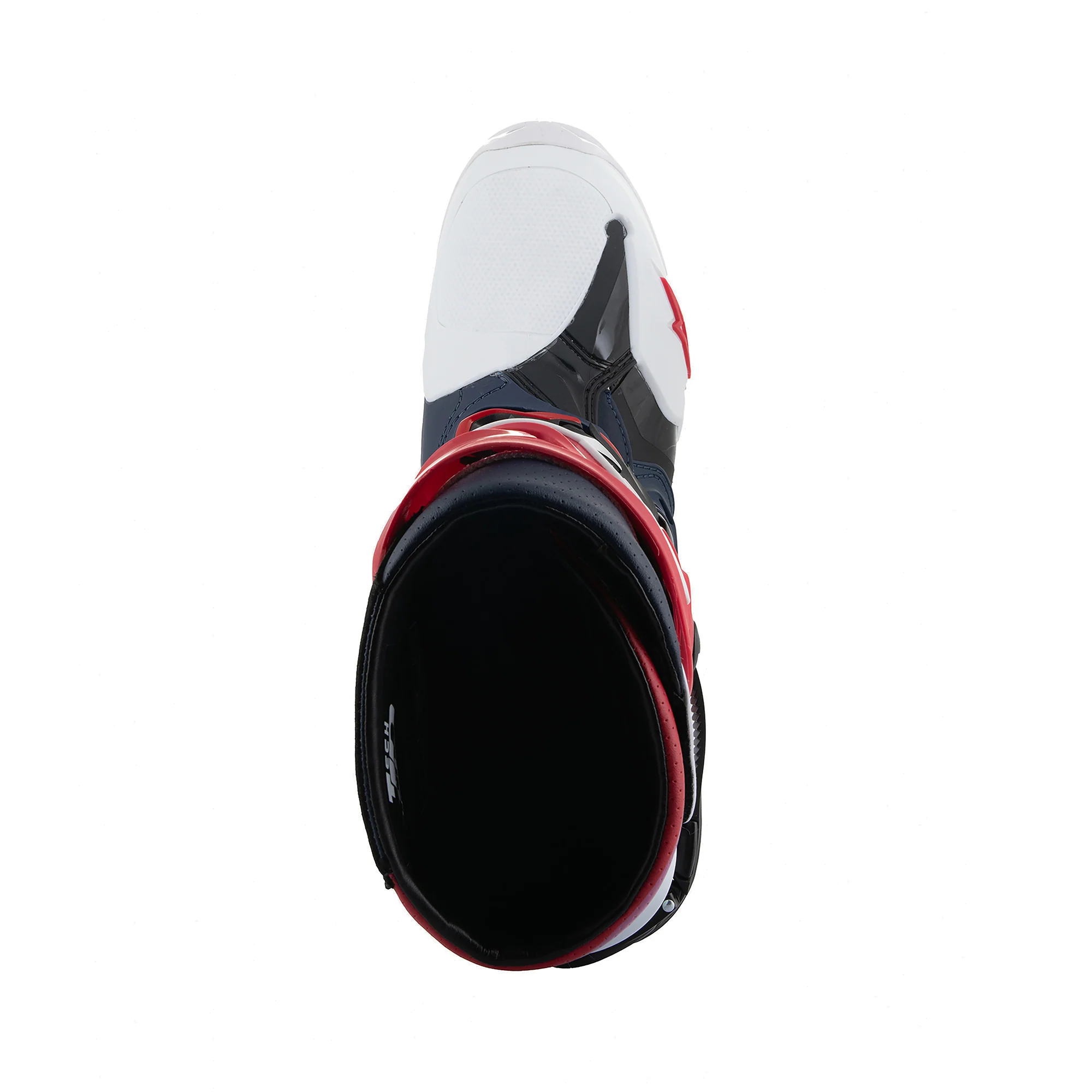 Alpinestars Tech 10 Supervented Motocross Boots - Night Navy/White/Rainbow image 7
