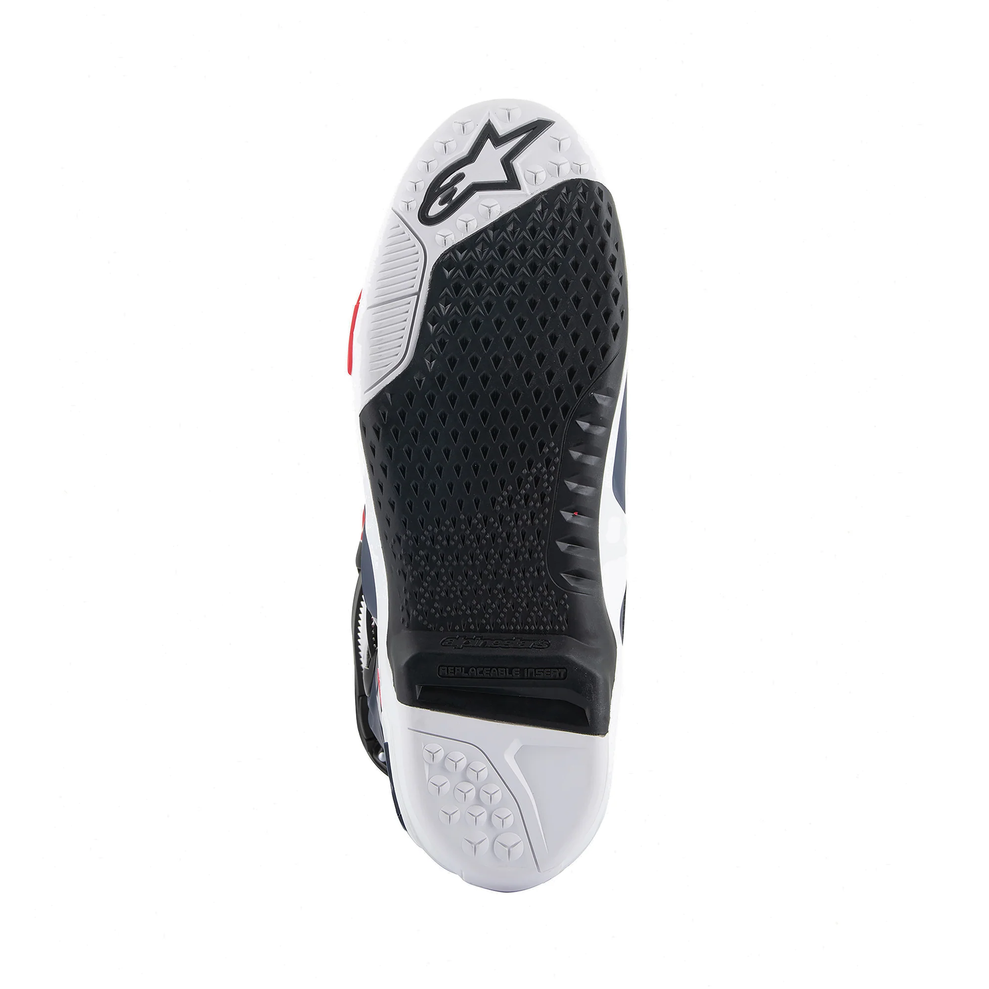 Alpinestars Tech 10 Supervented Motocross Boots - Night Navy/White/Rainbow image 6