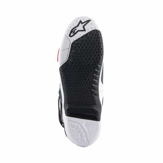 Alpinestars Tech 10 Supervented Motocross Boots - Night Navy/White/Rainbow image 6