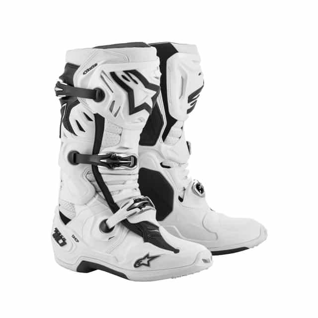 Alpinestars Tech 10 Supervented - White Boots Alpinestars motocross boots