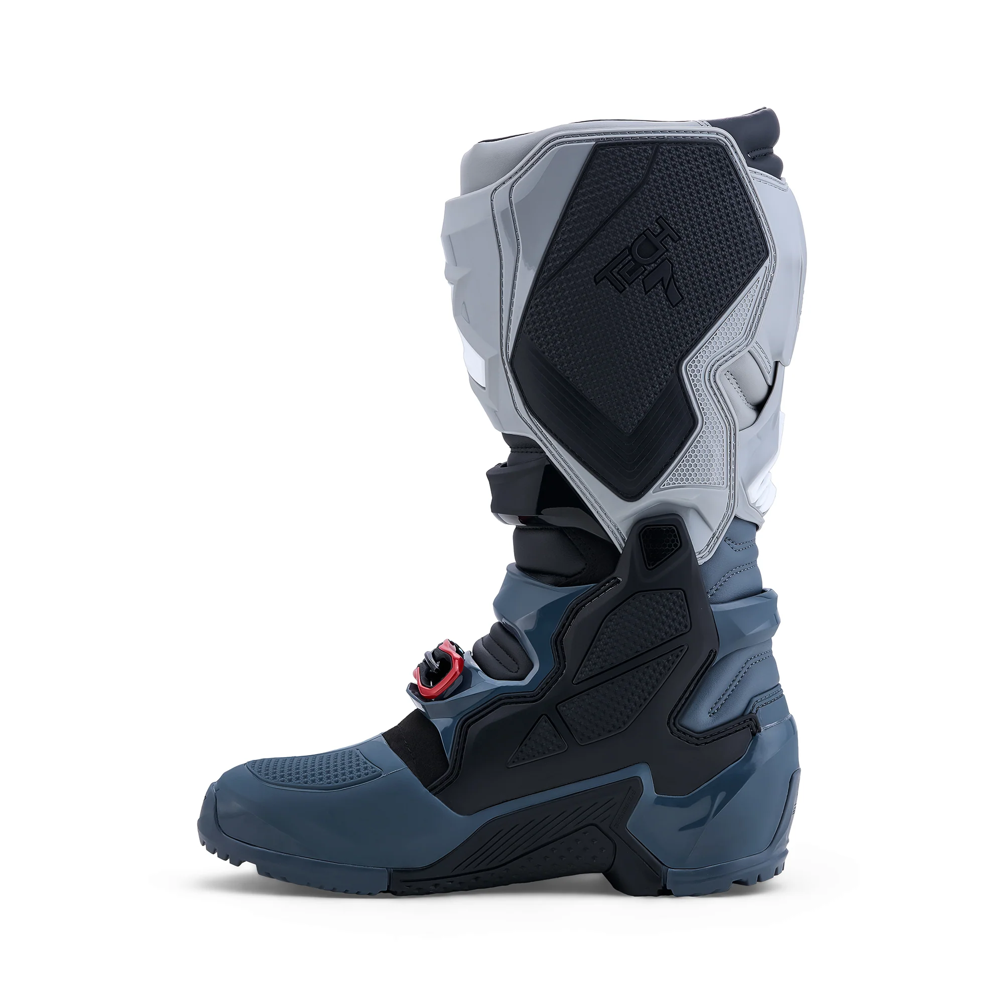 Alpinestars Tech 7 Enduro Drystar Boots - Dark Gray Mid Gray Bright Red - view 4