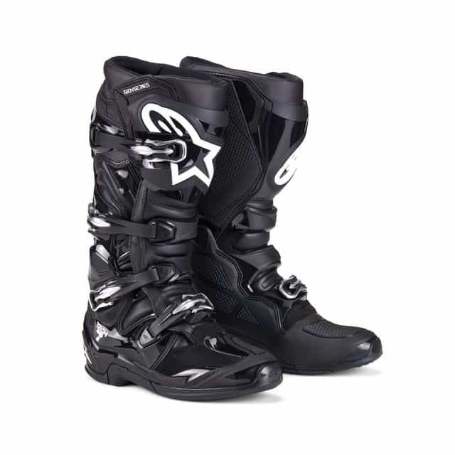 Alpinestars Tech 7 - Black Alpinestars motocross boots