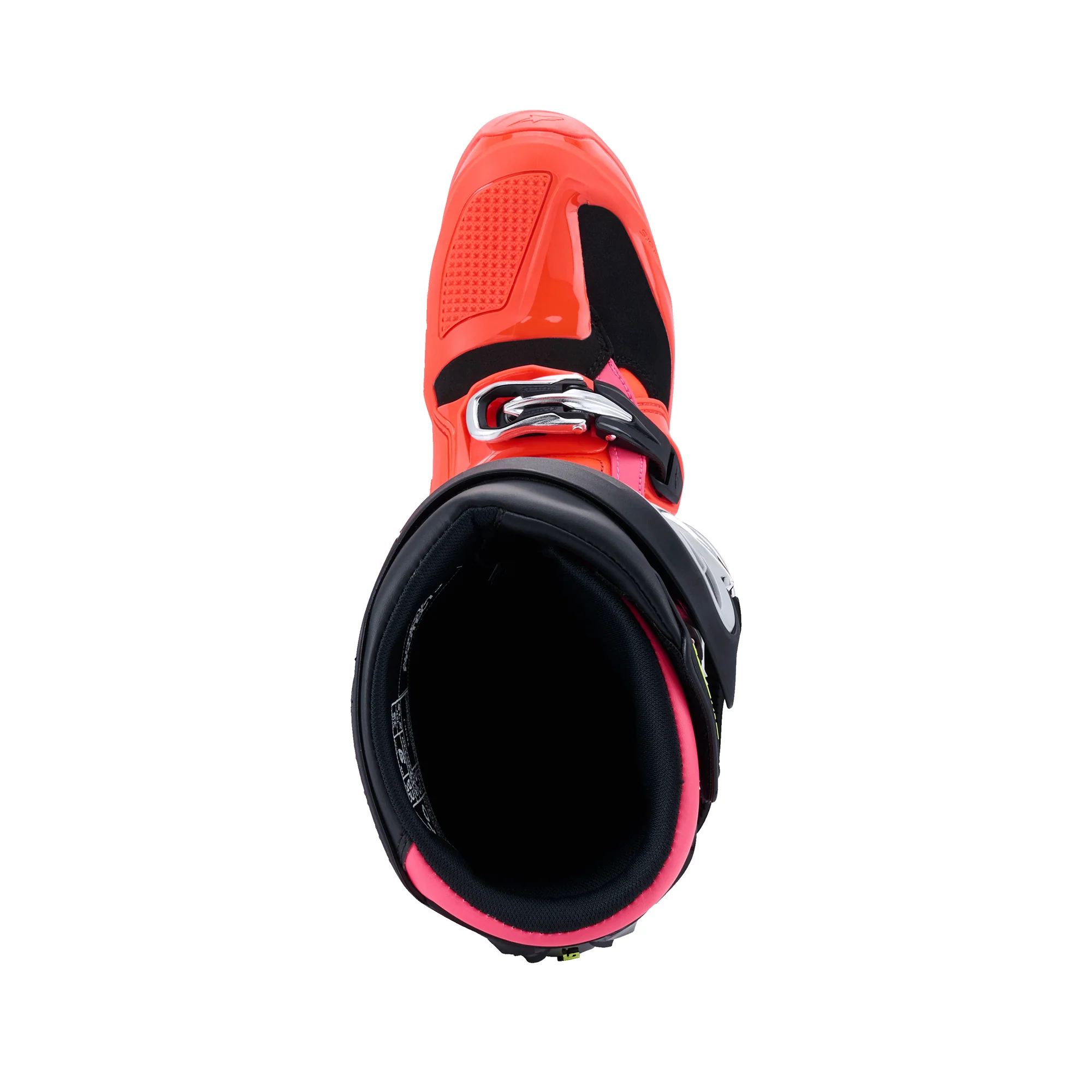 Alpinestars Tech 7 Boots - Black Red Fluo Pink Fluo - view 6