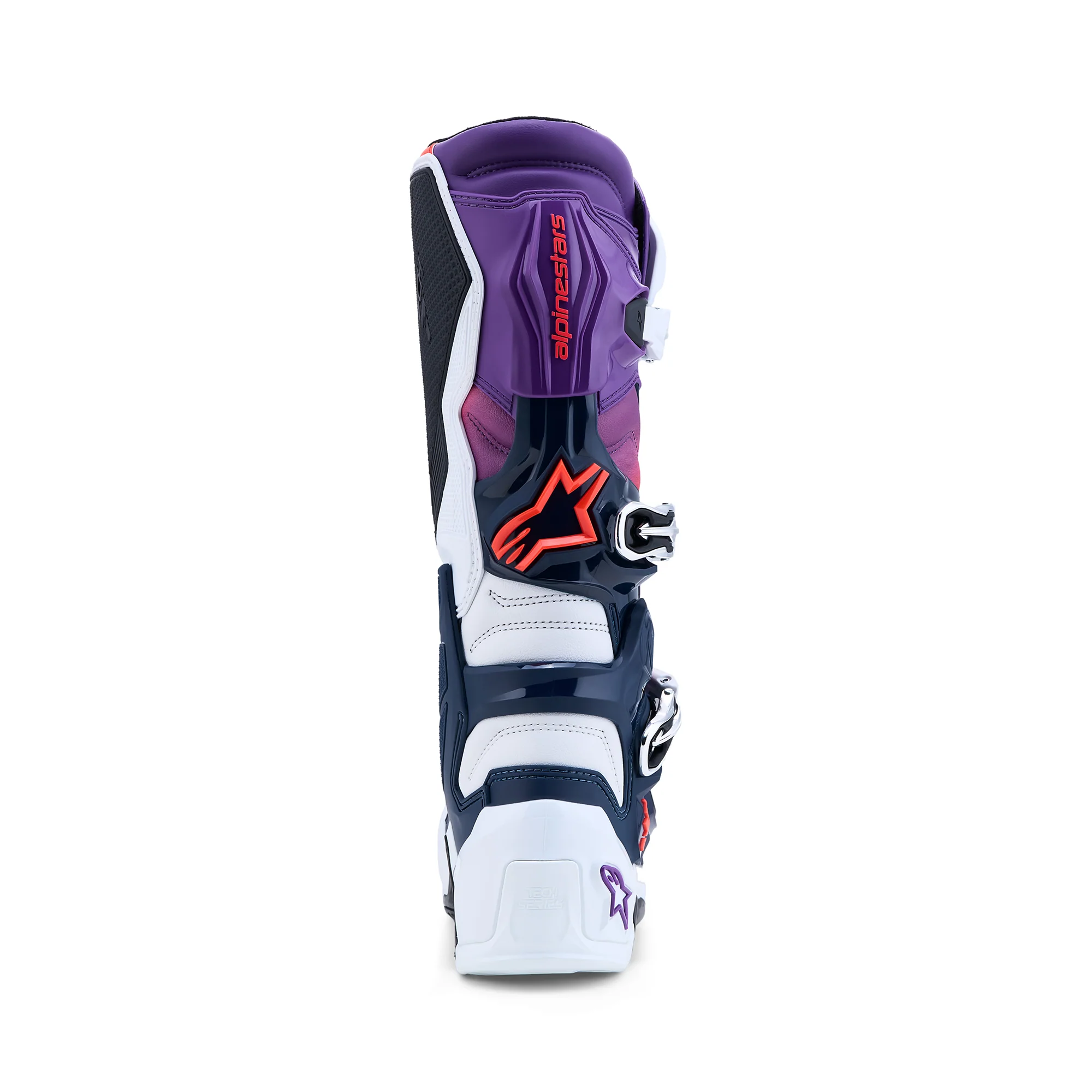 Alpinestars Tech 7 Boots - Purple White Dk Blue Red Fluo - view 3