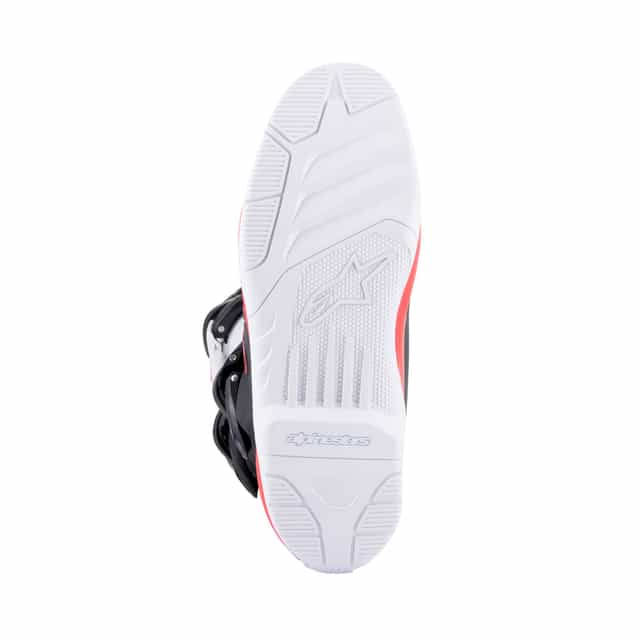 Alpinestars Tech 3 Motocross Boots - White/Bright Red/Dark Blue image 6