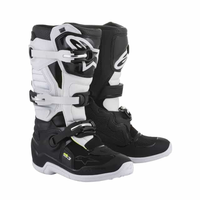 Alpinestars Stella Tech 3 - Black / White Alpinestars motocross boots