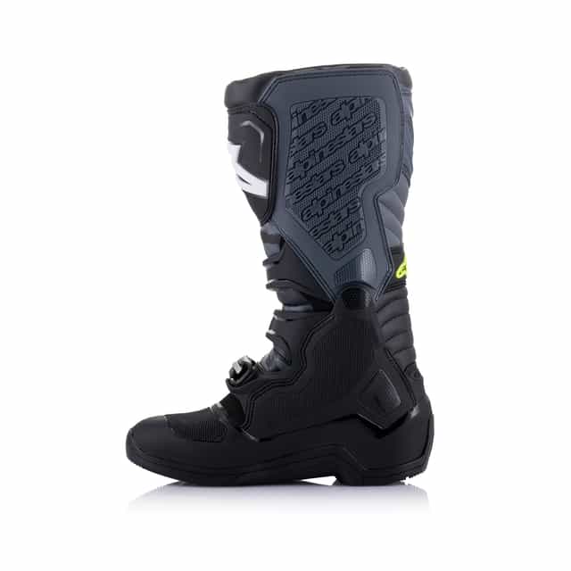 Alpinestars Tech 5 Motocross Boots - Black/Cool Grey/Yellow/Fluorescent image 4