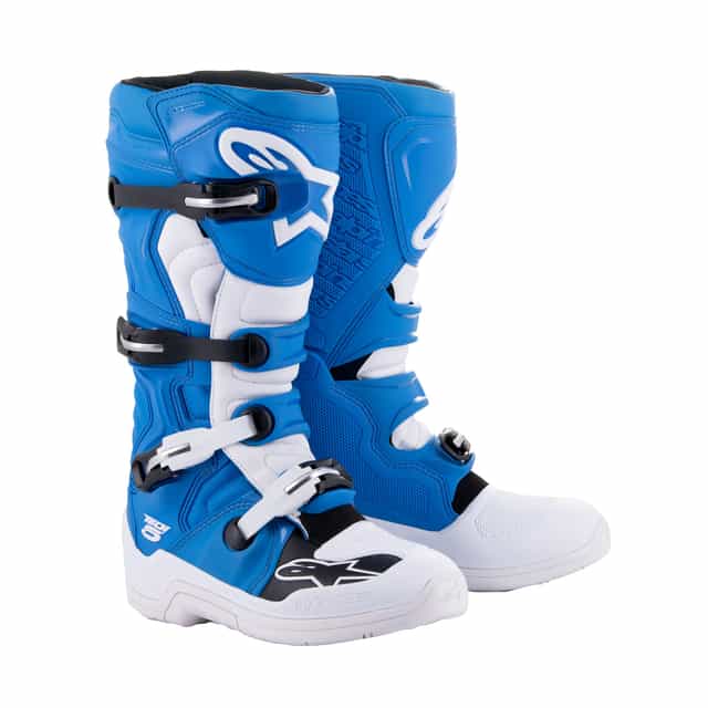 Alpinestars Tech 5 - Blue White Boots Alpinestars motocross boots