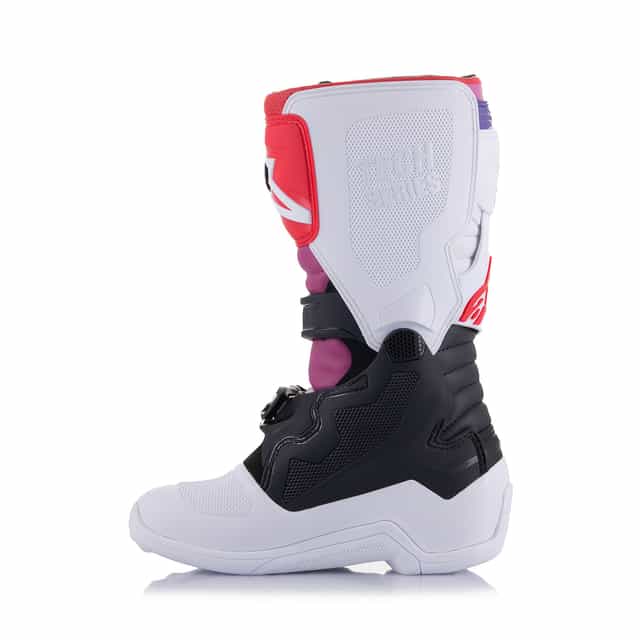 Alpinestars Tech 7S Youth Motocross Boots - White/Black/Rainbow image 4