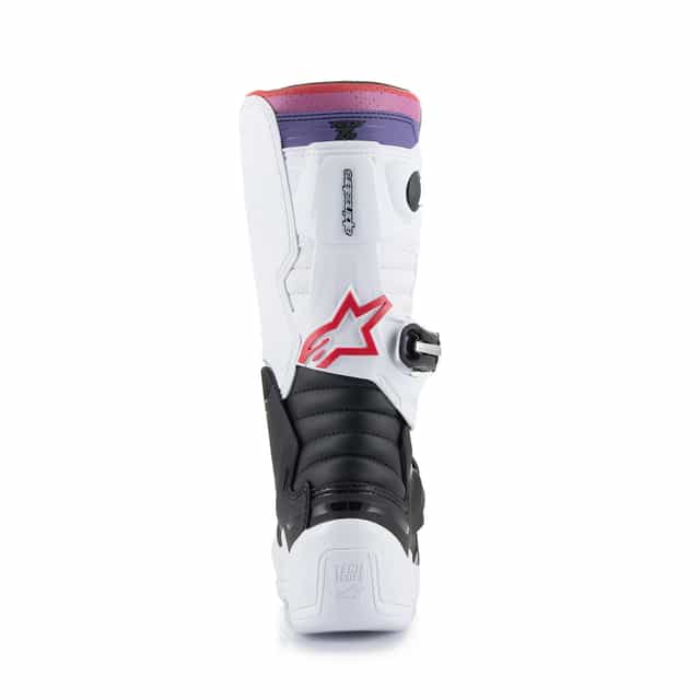 Alpinestars Tech 7S Youth Motocross Boots - White/Black/Rainbow image 3