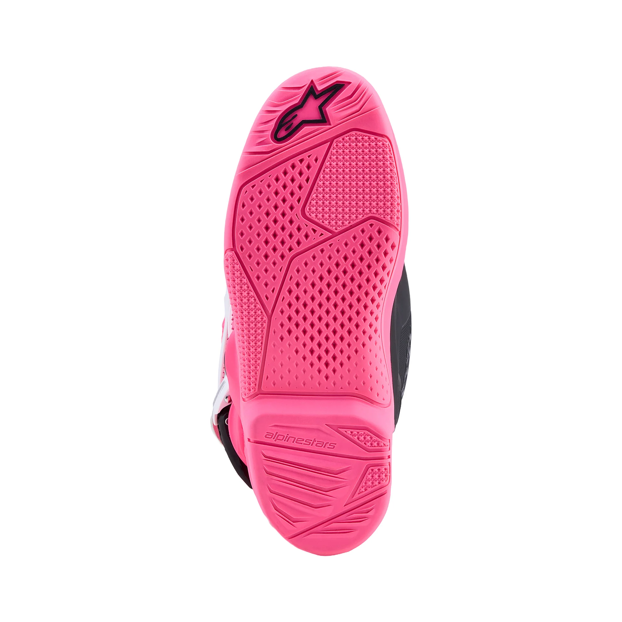 Alpinestars Tech 7S Boots - Pink Fluo Black White - view 6