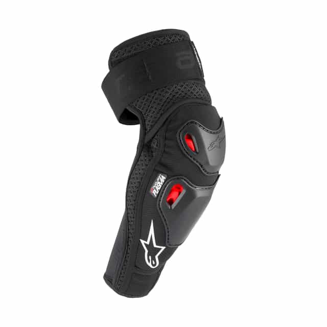 Alpinestars Bionic Pro Plasma Elbow Protector - Black Red White - S/M