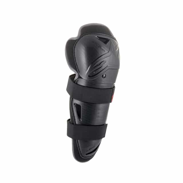 Alpinestars Bionic Action Youth Knee Protector - Black Red - One Size image 2