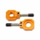 BOLT CHAIN ADJUSTER BLOCKS KTM/HUSKY SX/SX-F 00-12, EXC/EXC-F 00-23 , TE/FE 14-23 ORANGE (R image 2