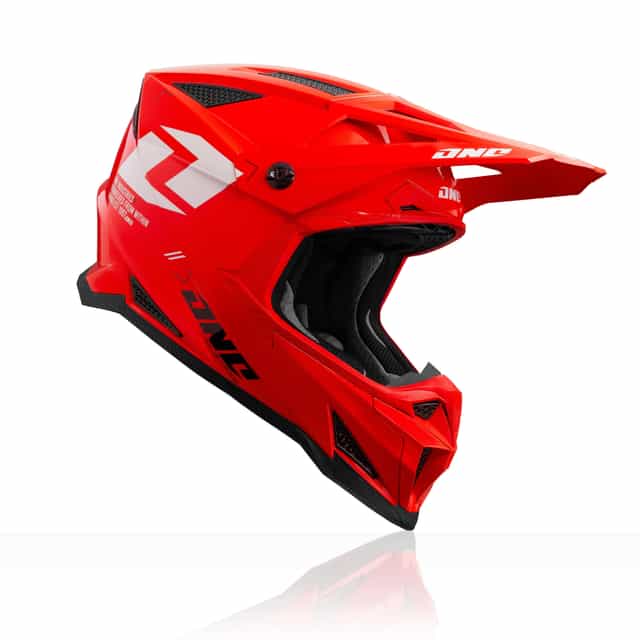 X-297 Helmet - Electric RED One Industries motocross helmet