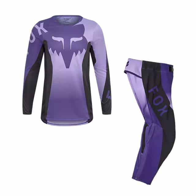 YTH Flexair Spire KIT Combo - Lilac Fox youth motocross kit combo