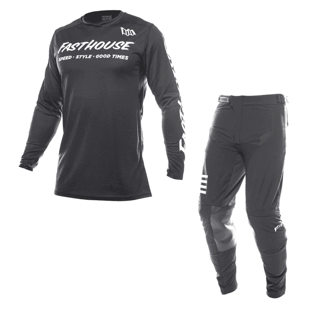 Elrod Torque Kit Combo - Black Fasthouse motocross kit combo