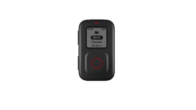 A sleek, modern remote control with illuminated buttons, designed for easy access and navigation.