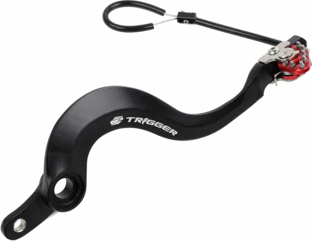 Red Trigger Rear Brake Pedal Lever for KX250F models 2006-2020