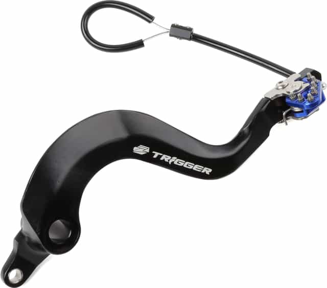 Blue Trigger Rear Brake Pedal Lever for YZ125 / 250 models 2005 to 2022