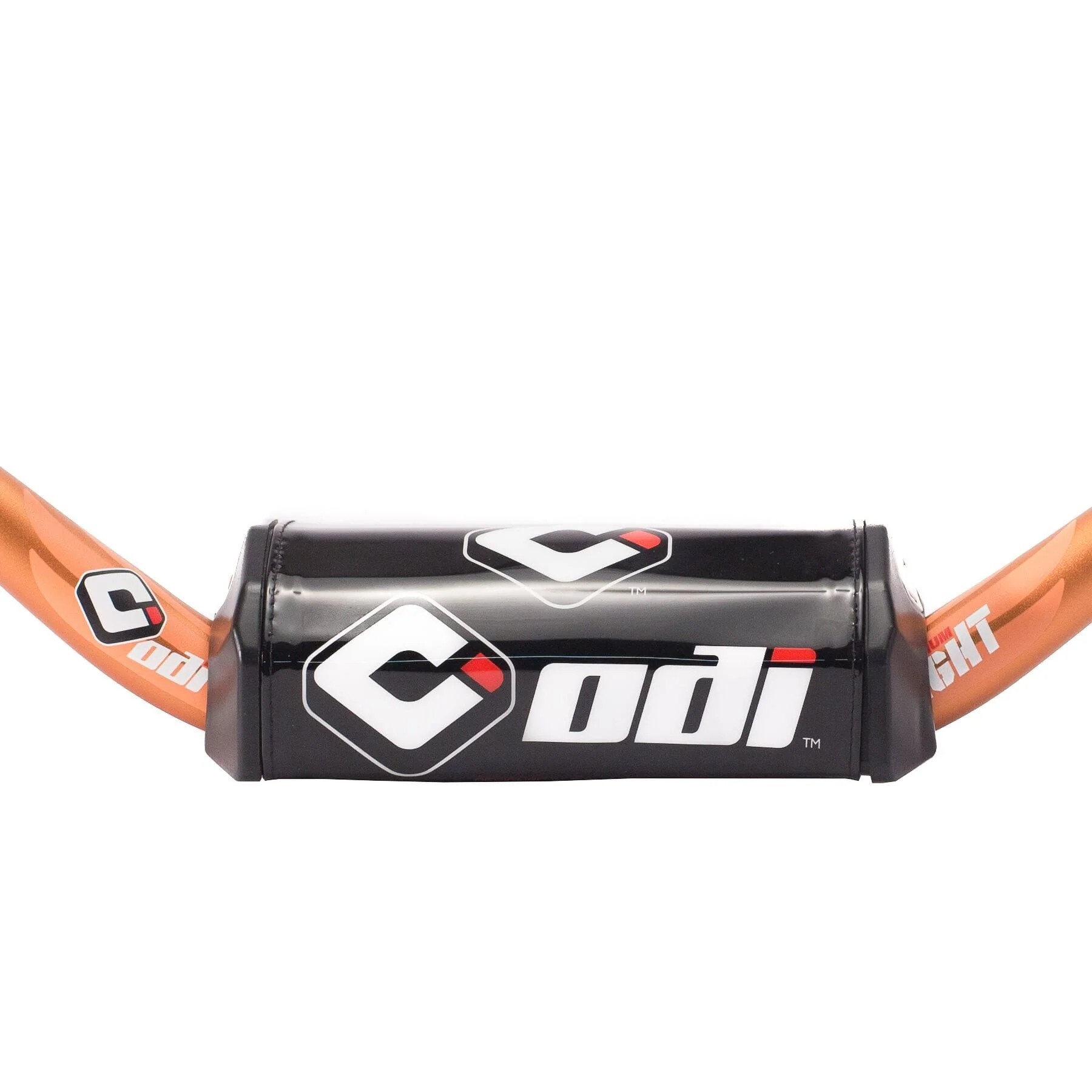 Podium Flight Handlebar KTM OE in vibrant orange color, designed for optimal performance and style for KTM motorcycles.