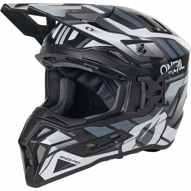 Ex-srs Helmet DUST - Black/Gray O'Neal motocross helmet