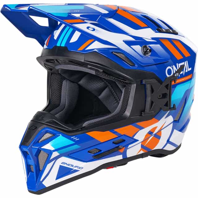 Ex-srs Helmet DUST - Blue/Orange O'Neal motocross helmet