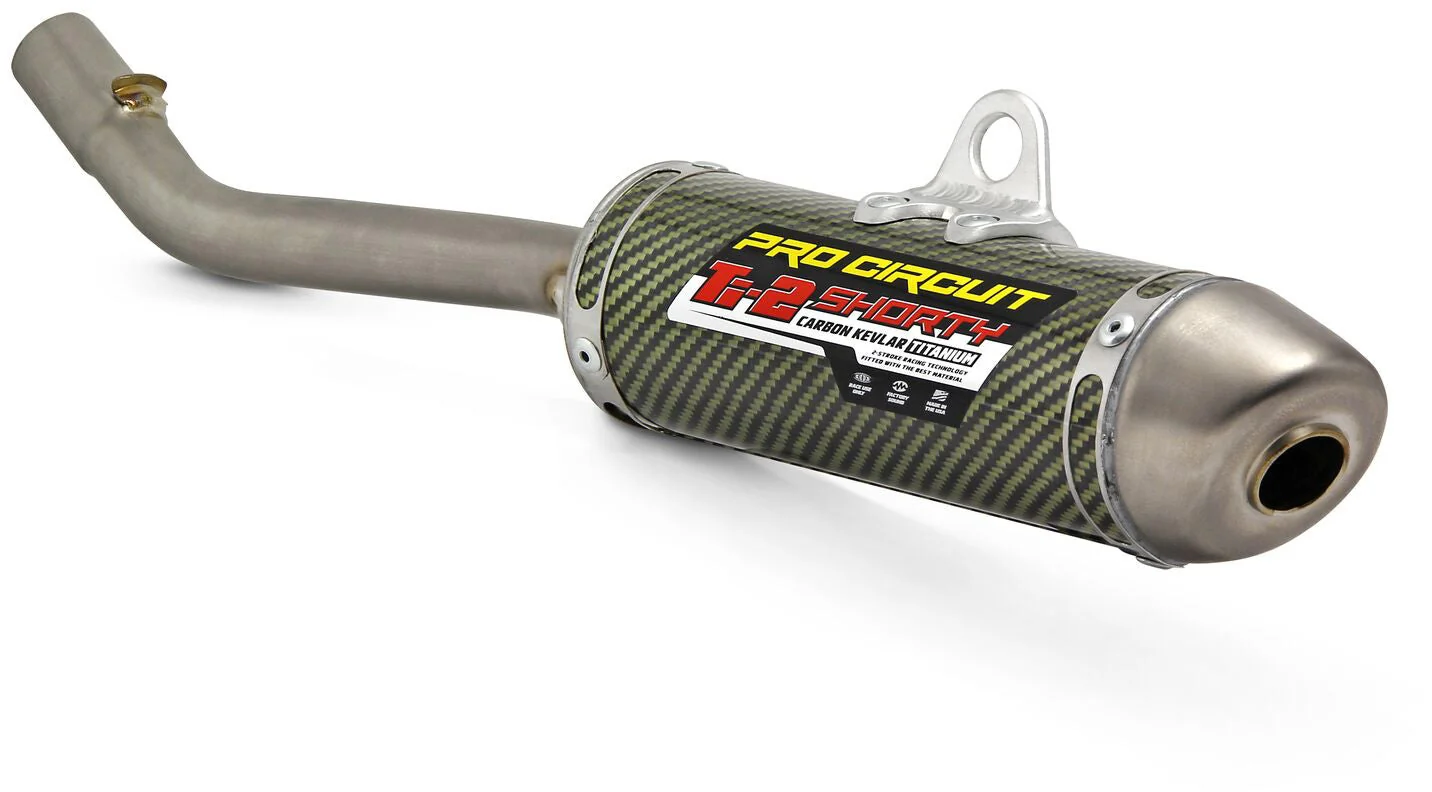 Ti-2 carbon silencer Yamaha YZ65 19-23 image 1