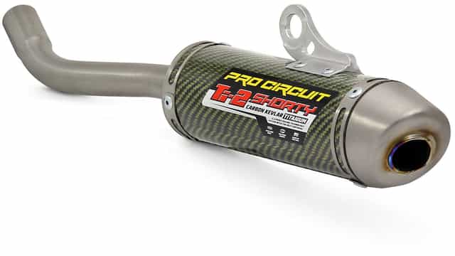 Ti-2 carbon silencer Yamaha YZ125 02-21