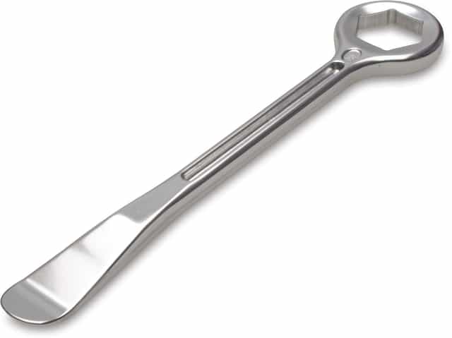 T-6 combo wrench and tyre lever tool designed for efficient tire changes and maintenance.
